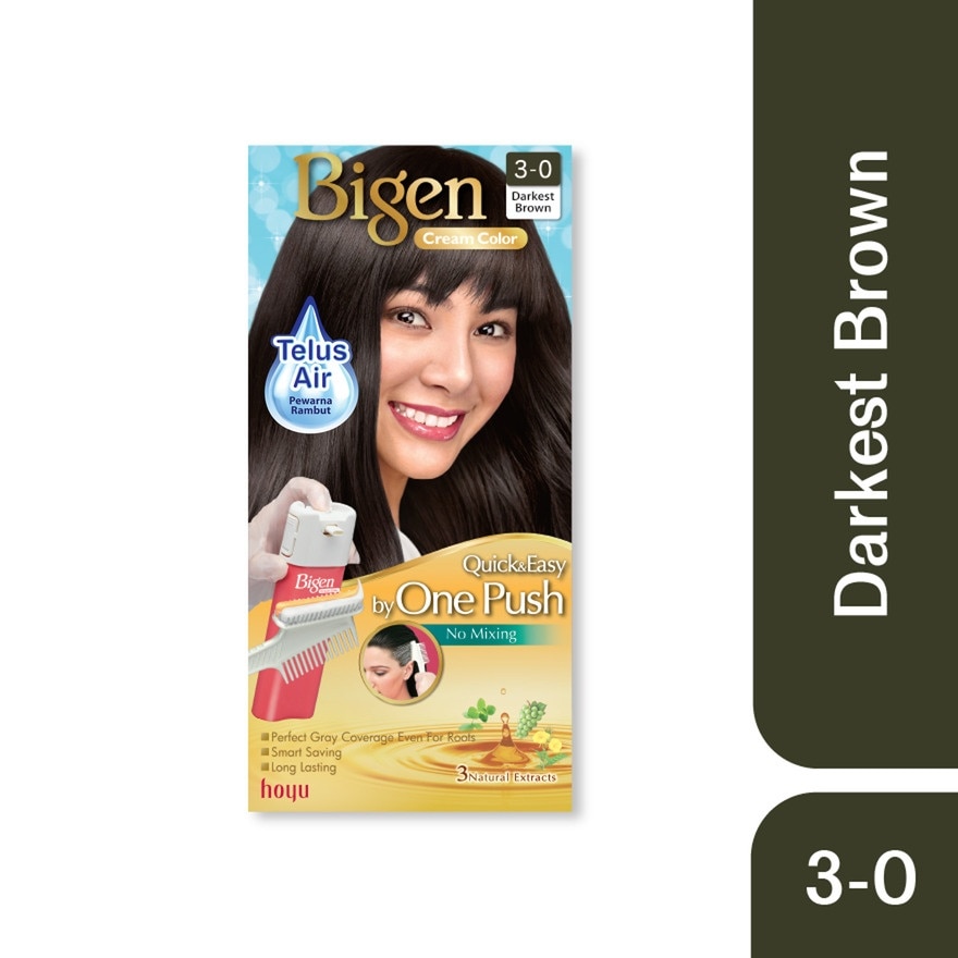 One Push Darkest Brown 3.0 1's