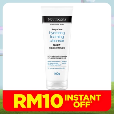 NEUTROGENA Deep Clean Hydrating Foaming Cleanser 100g