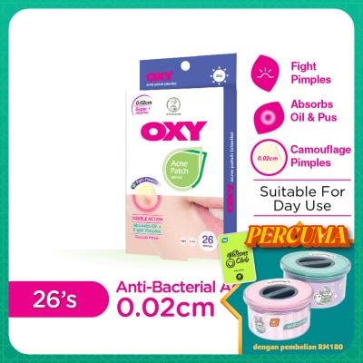 OXY Acne Patch Super Ultra Thin 26's