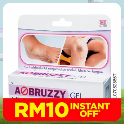 HOE A-Bruzzy Gel (To Reduce Sprains, Bruises and External Swellings) 15g