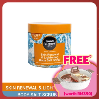 GOOD VIRTUES CO Radiant & Renewing Body Salt Scrub 200g