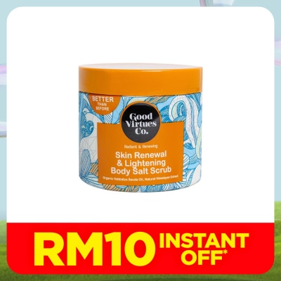 GOOD VIRTUES CO Radiant & Renewing Body Salt Scrub 200g