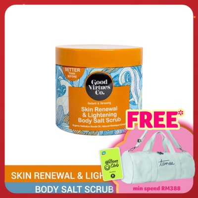 GOOD VIRTUES CO Radiant & Renewing Body Salt Scrub 200g