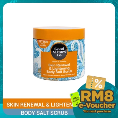 GOOD VIRTUES CO Radiant & Renewing Body Salt Scrub 200g