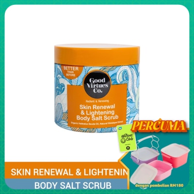 GOOD VIRTUES CO - Radiant & Renewing Body Salt Scrub 200g