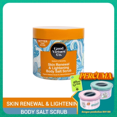 GOOD VIRTUES CO Radiant & Renewing Body Salt Scrub 200g