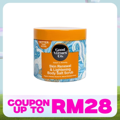 GOOD VIRTUES CO Radiant & Renewing Body Salt Scrub 200g