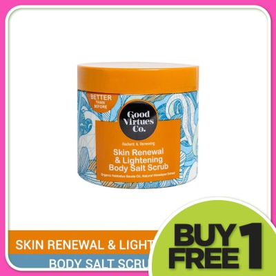 GOOD VIRTUES CO Radiant & Renewing Body Salt Scrub 200g
