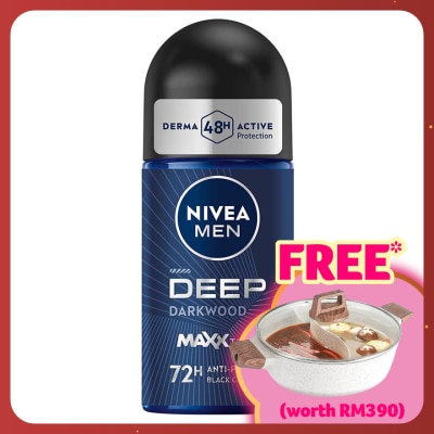 NIVEA FOR MEN DEEP Deodorant Roll On 50ml