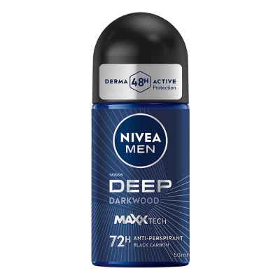 NIVEA FOR MEN - DEEP Deodorant Roll On 50ml