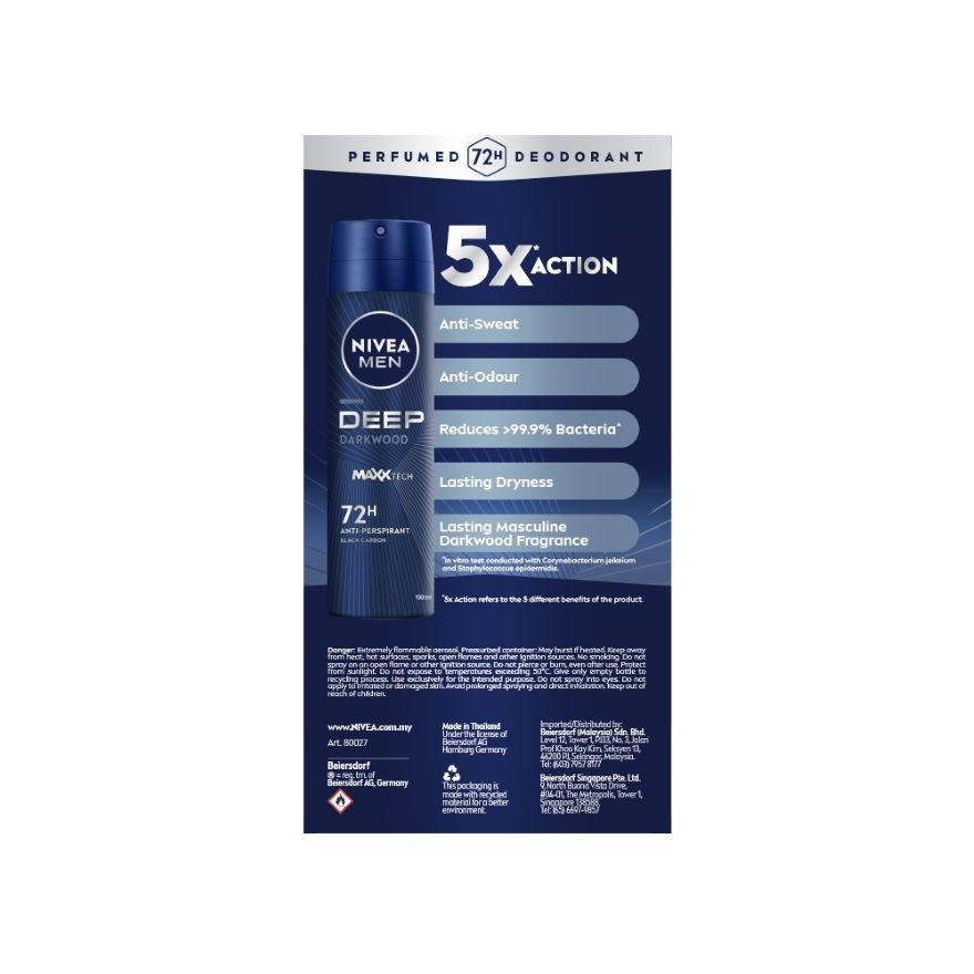 DEEP Deodorant Spray 2x150ml