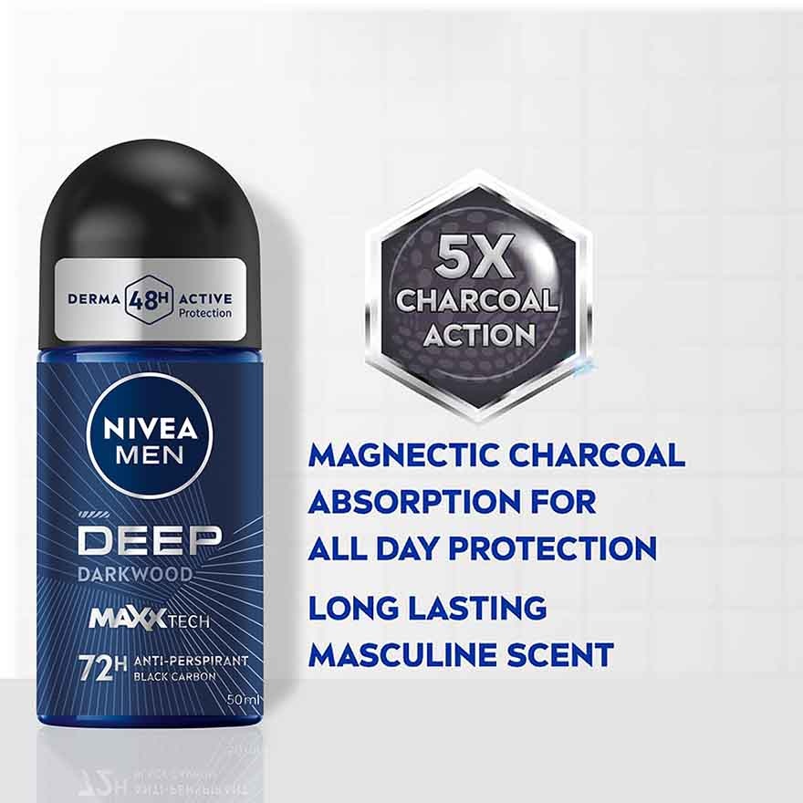 DEEP Deodorant Roll On Twin Pack 2x50ml image