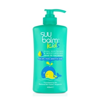 SUU BALM Kids Soothing & Moisturizing Body Wash 420ml