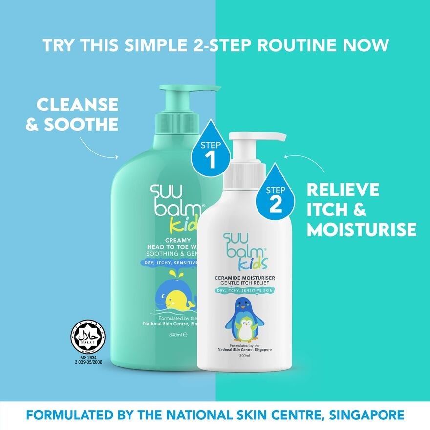 Kids Rapid Itch Relieving & Restoring Moisturiser 200ml