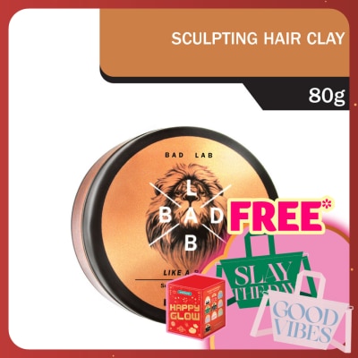 BAD LAB Strong & Matt Sculping Hair Clay 80G