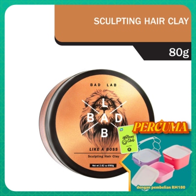 BAD LAB - Strong & Matt Sculping Hair Clay 80G