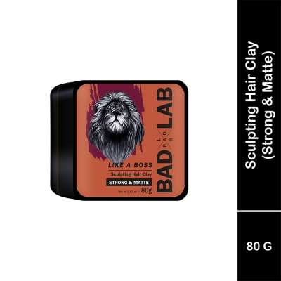 BAD LAB Strong & Matt Sculping Hair Clay 80G image