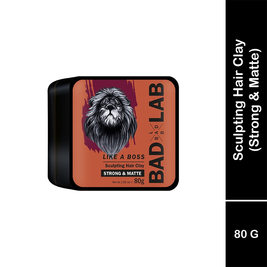 Strong & Matt Sculping Hair Clay 80G