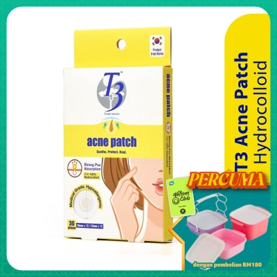 T3 - Acne Patch Hydrocolloid 30's