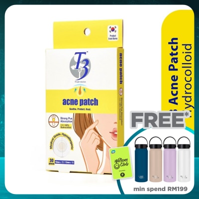 T3 Acne Patch Hydrocolloid 30's