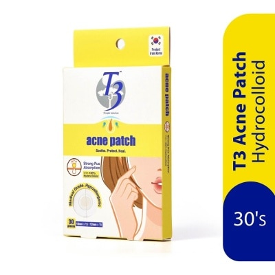 T3 Acne Patch Hydrocolloid 30's