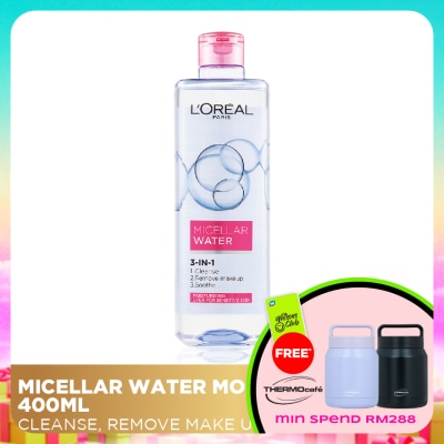 L'OREAL PARIS SKIN CARE - Pink Micellar Water Moisturizing 400ml