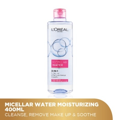 L'OREAL PARIS SKIN CARE Pink Micellar Water Moisturizing 400ml