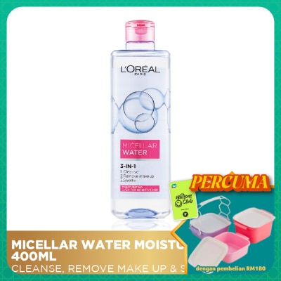 L'OREAL PARIS SKIN CARE - Pink Micellar Water Moisturizing 400ml