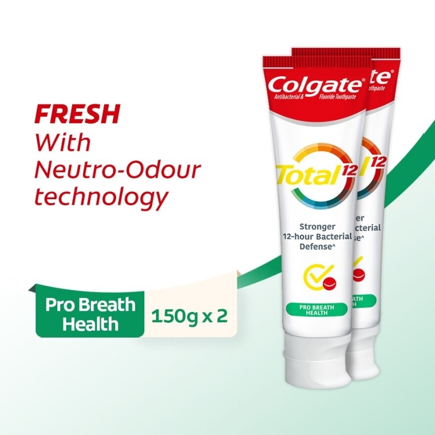 Total Pro Breath Health Toothpaste 2x150g