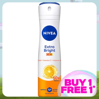 NIVEA Deo Extra Bright C&E Spray 150ml