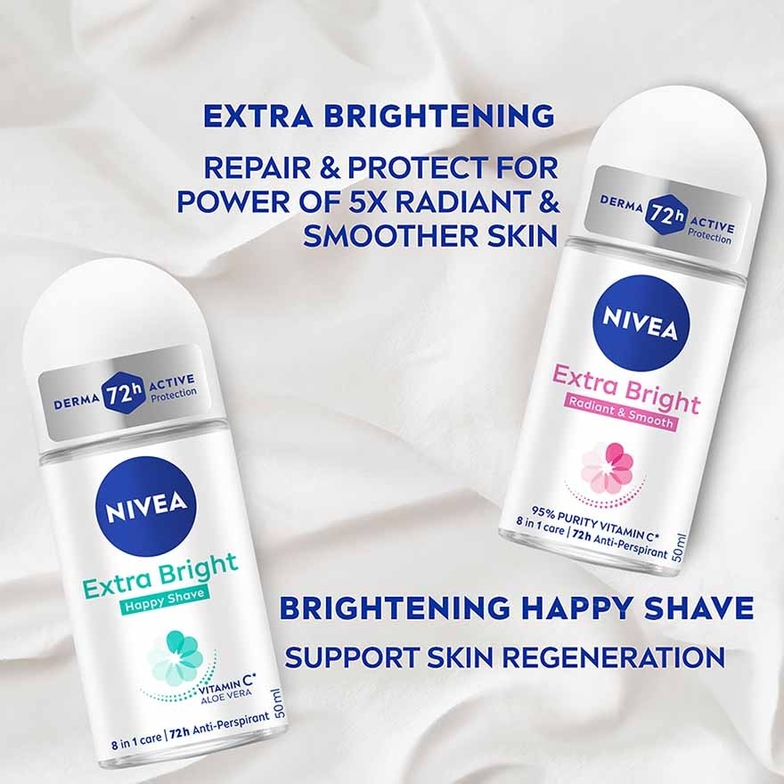 Deo Extra Bright C&E Roll On 50ml x2