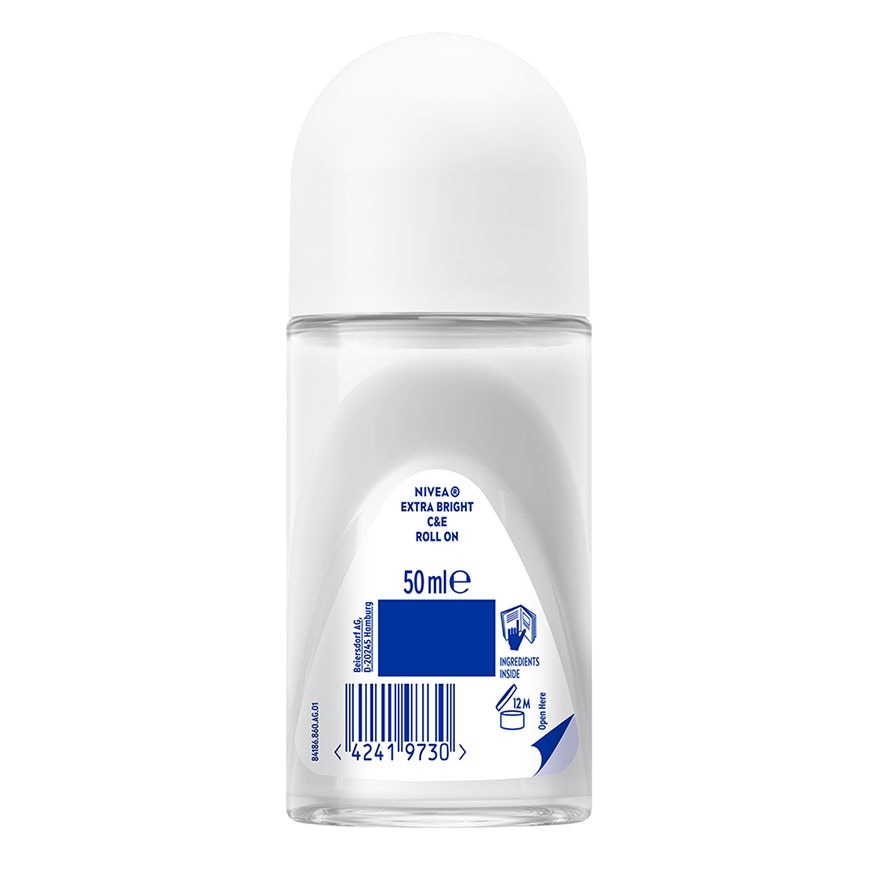 Deodorant Extra Bright C&E Roll On 50ml x2