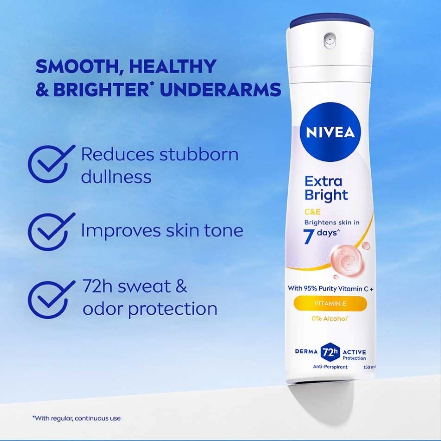 Deodorant Extra Bright C&E Spray 2x150ml image