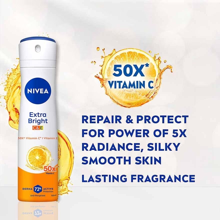 Deodorant Extra Bright C&E Spray 2x150ml