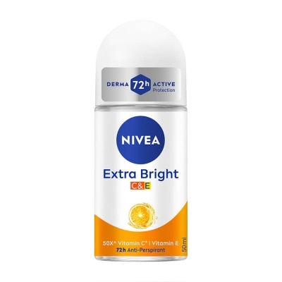 NIVEA - Deodorant Extra Bright C&E Roll On 50ml