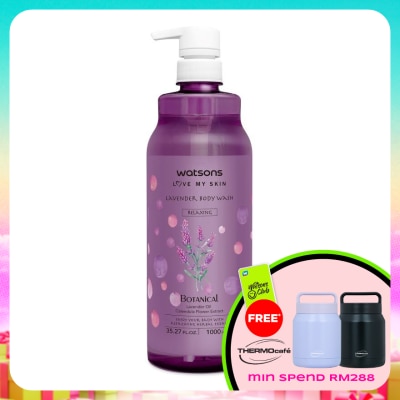 WATSONS - Botanical Body Wash Lavender 1L