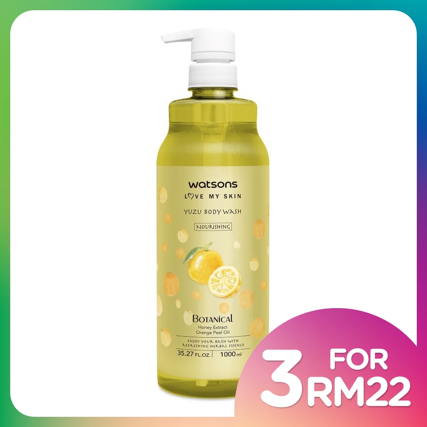 Botanical Body Wash Yuzu 1L