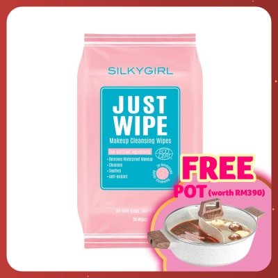 SILKYGIRL Just Wipe Makeup Cleansing Wipes (20 wipes)