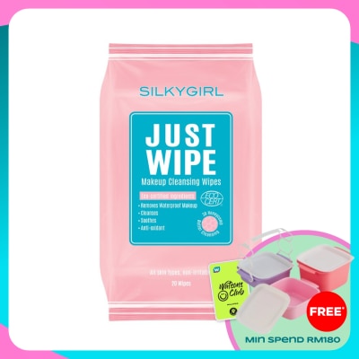 SILKYGIRL Just Wipe Makeup Cleansing Wipes (20 wipes)