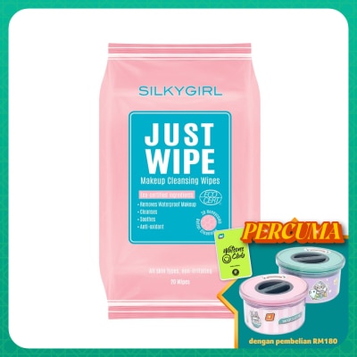 SILKYGIRL Just Wipe Makeup Cleansing Wipes (20 wipes)