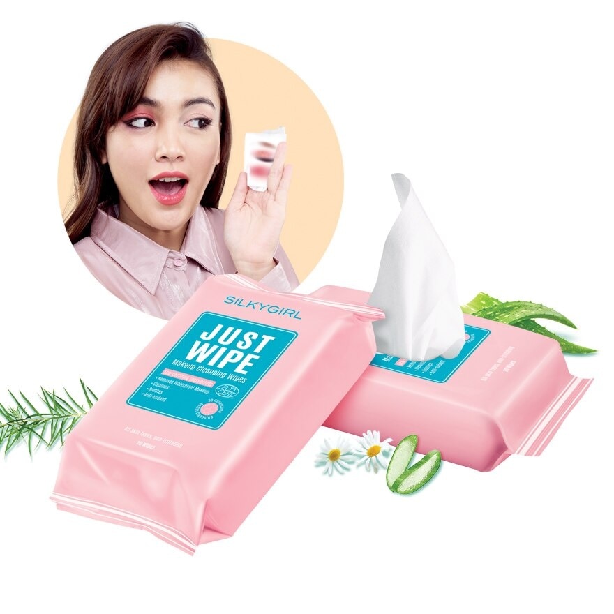 Just Wipe Makeup Cleansing Wipes (20 wipes)