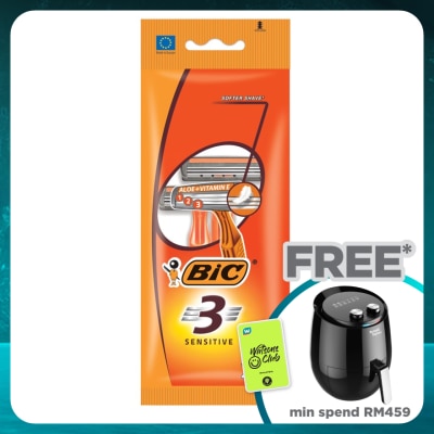 BIC 3 Blade Disposable Pouch 2s
