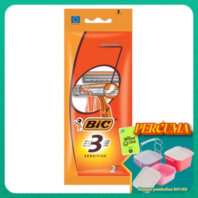 BIC - 3 Blade Disposable Pouch 2s