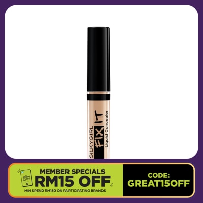 SILKYGIRL Fix It Liquid Concealer Natural