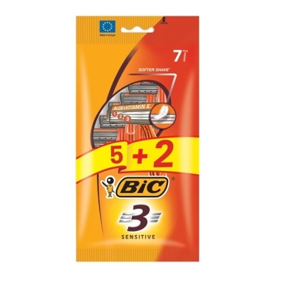 BIC 3 Blade Disposable Pouch 7s