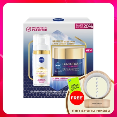 NIVEA LUMINOUS 630 - Luminous 630 Night Regimen set