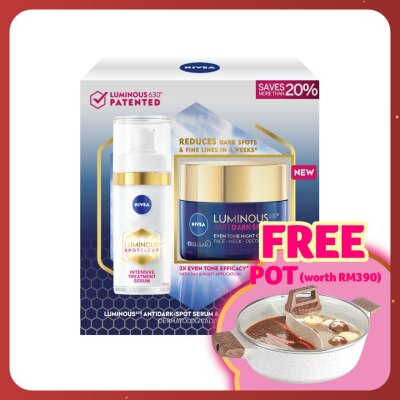 NIVEA LUMINOUS 630 Luminous 630 Night Regimen set