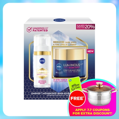 NIVEA LUMINOUS 630 - Luminous 630 Night Regimen set