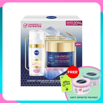 NIVEA LUMINOUS 630 Luminous 630 Night Regimen set