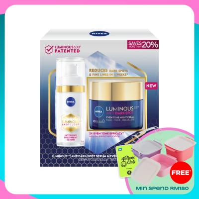 NIVEA LUMINOUS 630 Luminous 630 Night Regimen set
